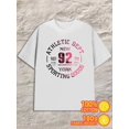 thumbnail image 1 of York Athletic Dept. men's 180G 100% Cotton white Classic Unisex Shirt Graphic tshirts Fashion Unisex Shirt Graphic Tee tshirts Trendy Unisex Shirt Cotton tshirts, 1 of 7
