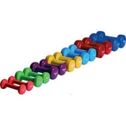York Barbell 15006 Vinyl Fitbell- Dark Green - 7 lbs