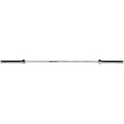York Barbell 32002 2200 mm Satin Chrome Mens Olympic Training Bar - 20 kg