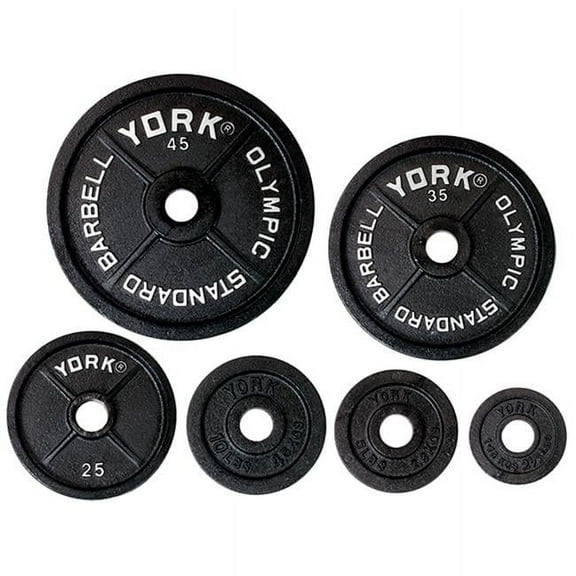 York Barbell 29030 Legacy Olympic Standard Plate - 2.5 lbs