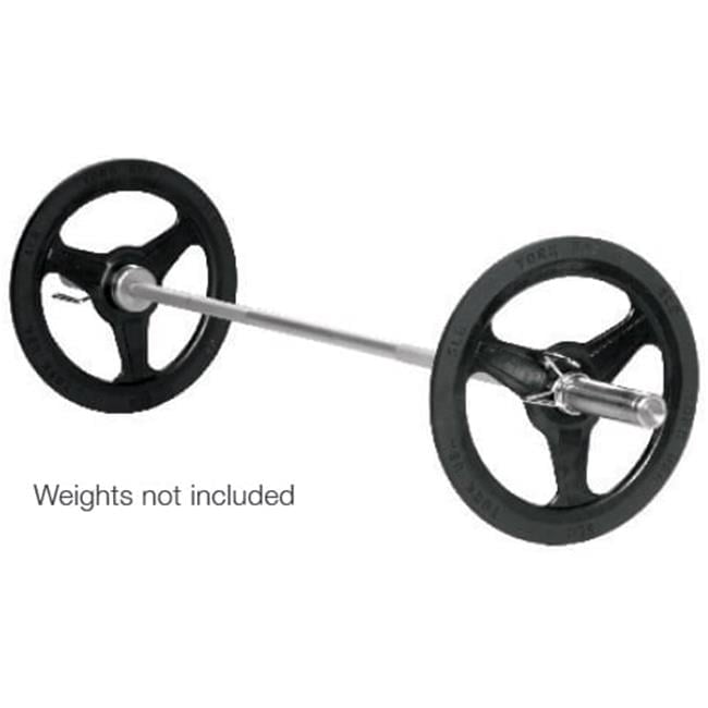 York Barbell  Ultra Lite 6 ft. Aluminum Test Bar - 150 lbs
