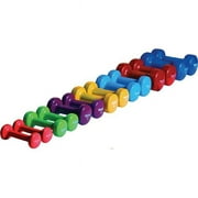 York Barbell Vinyl Fitbell, Orange - 6 lbs