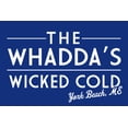 thumbnail image 1 of York Beach, Maine, The Whadda's Wicked Cold, Simply Said (36x54 Giclee Gallery Art Print, Vivid Textured Wall Decor), 1 of 3