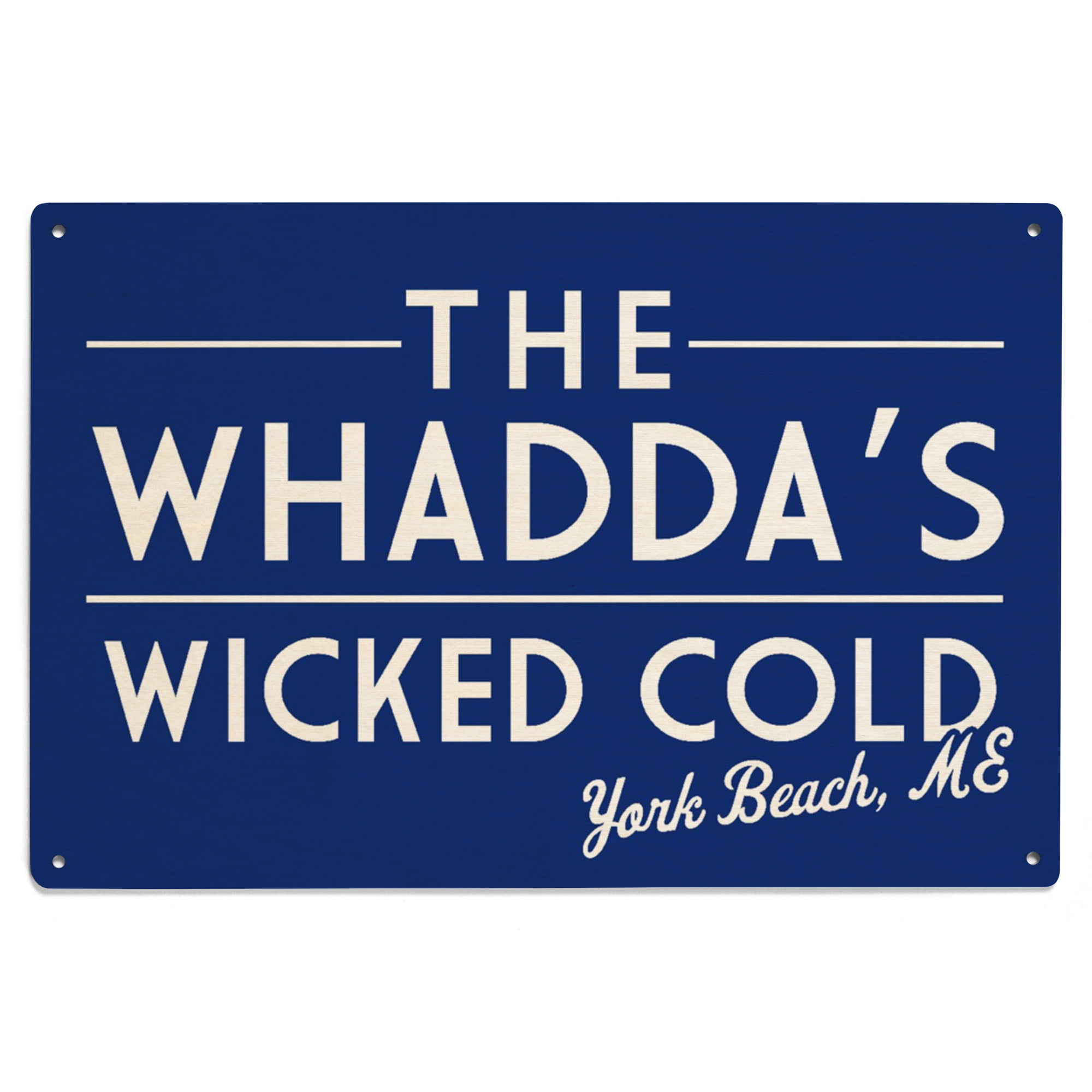 York Beach, Maine, The Whadda's Wicked Cold, Simply Said Birch Wood