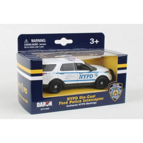 NYPD DIE-CAST FORD POLICE INTERCEPTOR 1/43