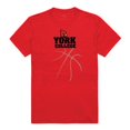 thumbnail image 1 of York College Cardinals Basketball T-Shirt, Red - Extra Large, 1 of 1