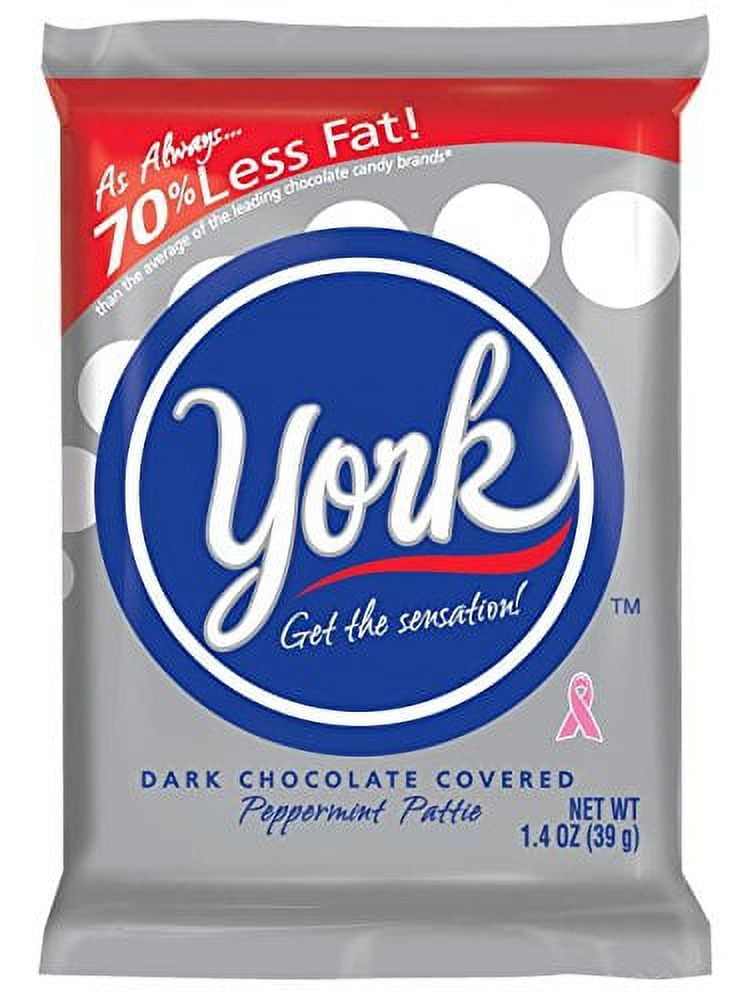 York Dark Chocolate Covered Peppermint Patties - 36 CT