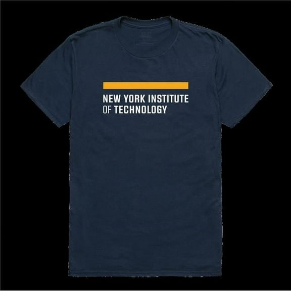 York Institute of Technology Bears Institutional T-Shirt, Navy - Large