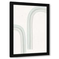 thumbnail image 1 of Leah York 11x14 Black Modern Wood Framed Wall Art Titled - Rainbow Mint II, 1 of 6