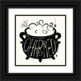 thumbnail image 1 of York, Leah 12x12 Black Ornate Wood Framed with Double Matting Museum Art Print Titled - Witches Potion IV, 1 of 4