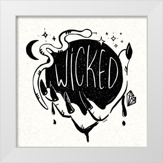 York, Leah 20x20 White Modern Wood Framed Museum Art Print Titled - Witches Potion I