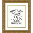 thumbnail image 1 of York, Leah 20x24 Gold Ornate Wood Framed with Double Matting Museum Art Print Titled - Funny Bunny III, 1 of 4