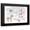 thumbnail image 1 of York, Leah 24x20 Black Modern Framed Museum Art Print Titled - Woodland Wonders II, 1 of 5