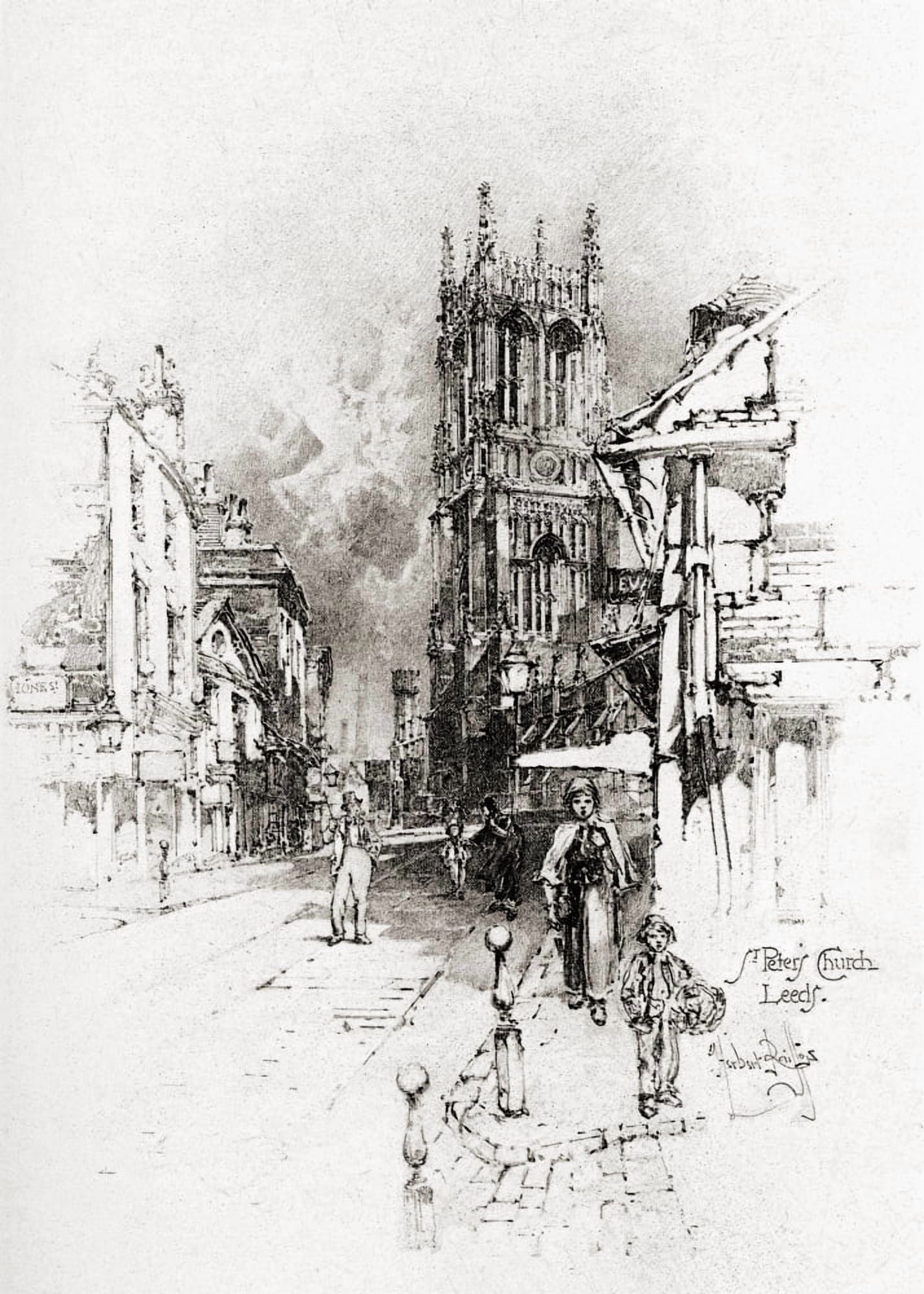 York Minster York England In The 19Th Century From Picturesque History Of Yorkshire Published C1900 Canvas Art - Ken Welsh Design Pics (24 x 34)