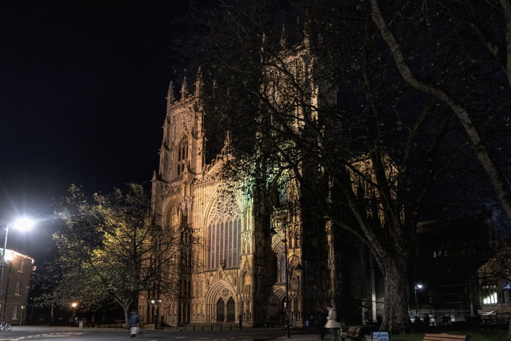 York Minster York Yorkshire England Canvas Art - John Short Design Pics (19 x 12)