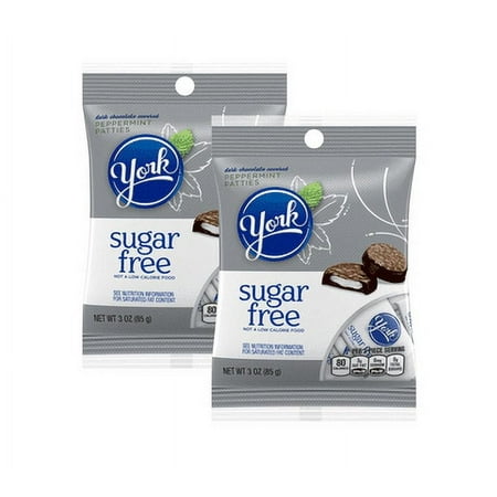 York Peppermint Sugar Free Candy by Hershey's - 2 Pack