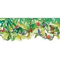 thumbnail image 1 of York Wallcoverings Brothers and Sisters V Up in the Treetops 15' x 18'' Tropical Border Wallpaper, 1 of 3