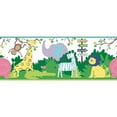 thumbnail image 1 of York Wallcoverings Brothers and Sisters V a Day at the Zoo 15' x 9'' Animals Border Wallpaper, 1 of 3