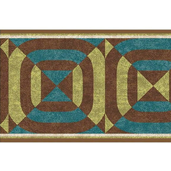 York Wallcoverings Bull's Eye Prepasted Wallpaper Border