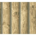 thumbnail image 1 of York Wallcoverings CH7977 Lake Forest Lodge Mountain Logs Wallpaper, Light Brown, 1 of 11