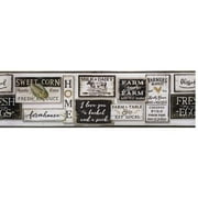 York Wallcoverings Farm To Table Wallpaper Border