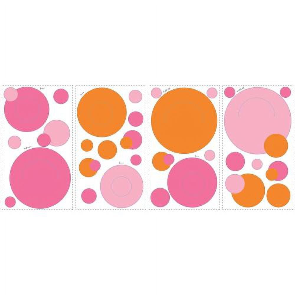 York Wallcoverings RMK1095SCS RoomMates Wallpockets Pink Peel & Stick