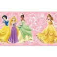 thumbnail image 1 of York Wallcoverings Walt Disney Kids II 9'' True Princess Border Wallpaper, 1 of 2