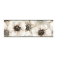 thumbnail image 1 of York Wallcoverings White Marguerite Removable Wallpaper Border, 1 of 2