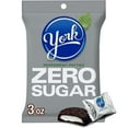 thumbnail image 1 of York Zero Sugar Chocolate Peppermint Patties Candy, Bag 3 oz, 1 of 9