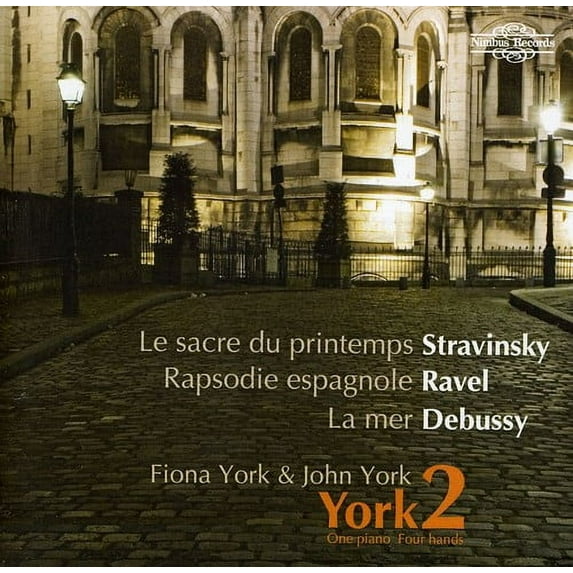 York2 - One Piano Four Hands - Music & Performance - CD
