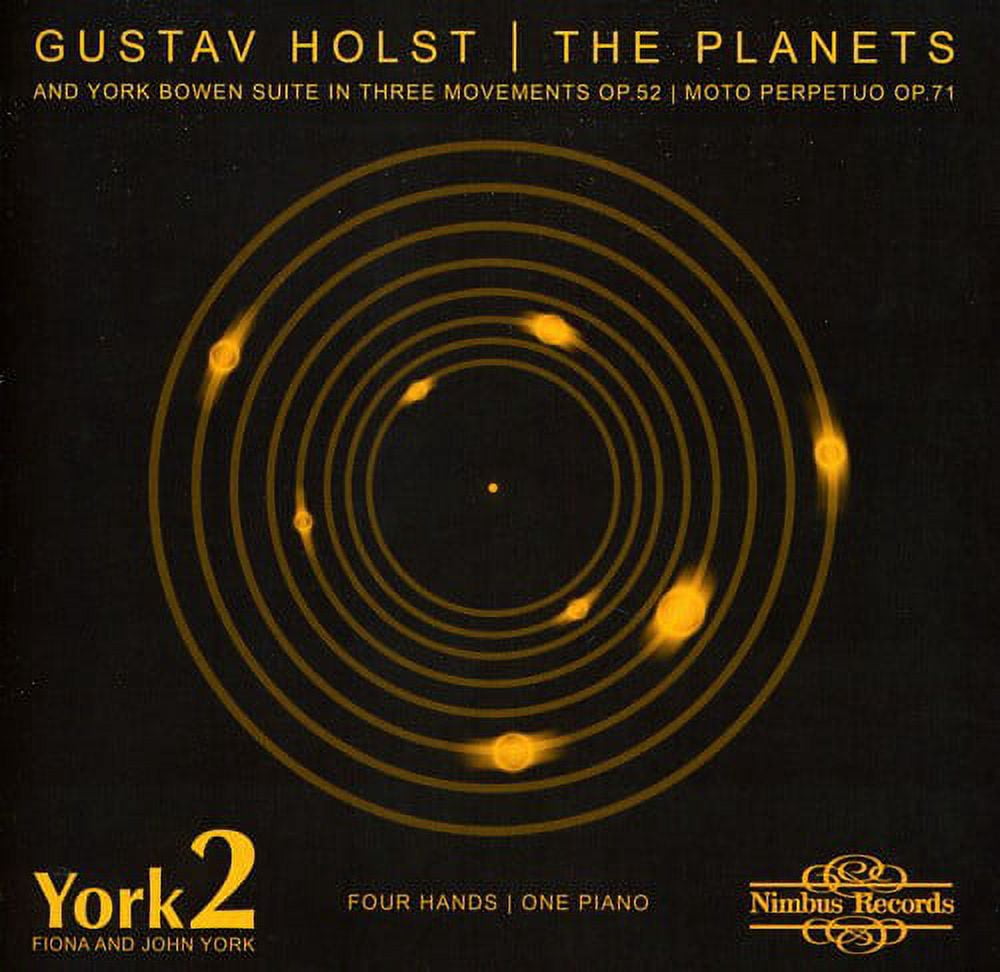 York2 - Planets: Four Hands One Piano - Music & Performance - CD ...