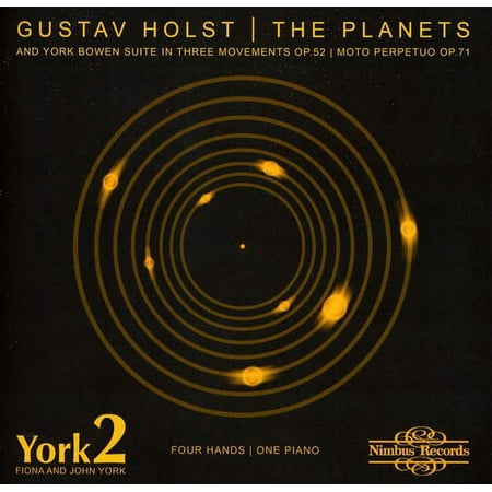 York2 - Planets: Four Hands One Piano - Music & Performance - CD