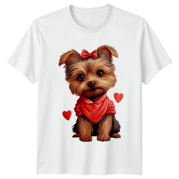 YorkS1Hire Terrier Dog Graphic T1EE M1ens WoM1ens T-S1Hirt Animal Lovers C1Anine