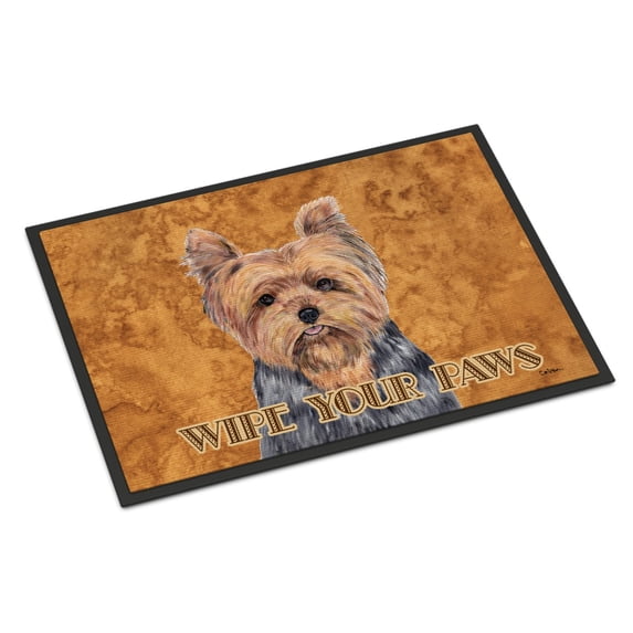 Yorkie Doormat 18x27