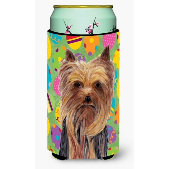 Yorkie Easter Eggtravaganza Tall Boy Hugger