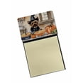 thumbnail image 1 of Yorkie Fall Kitchen Pumpkins Sticky Note Holder 3.25 in x 5.25 in, 1 of 3
