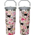 thumbnail image 1 of Yorkie Gifts for Dog Lovers 30 OZ Yorkie Tumbler Cup for Women Men Yorkie Design Travel Mug Stainless Steel Insulated Water Bottle, 1 of 6