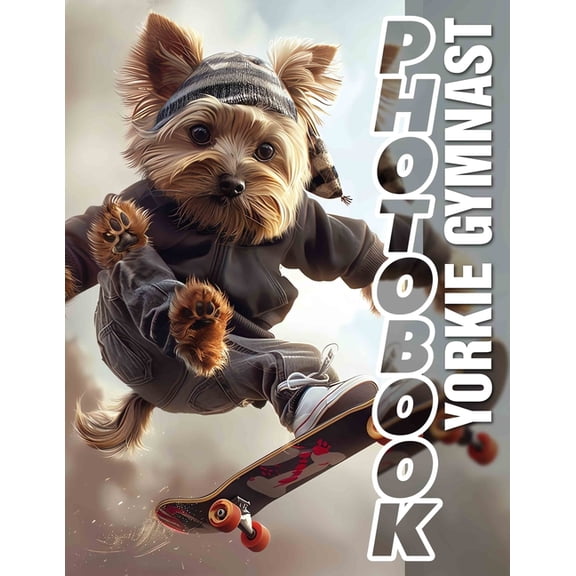 Yorkie Gymnast Photo Book: Heartwarming Collection of Agile Yorkies Showcasing Their Skills in 40 Stunning Images, (Paperback)