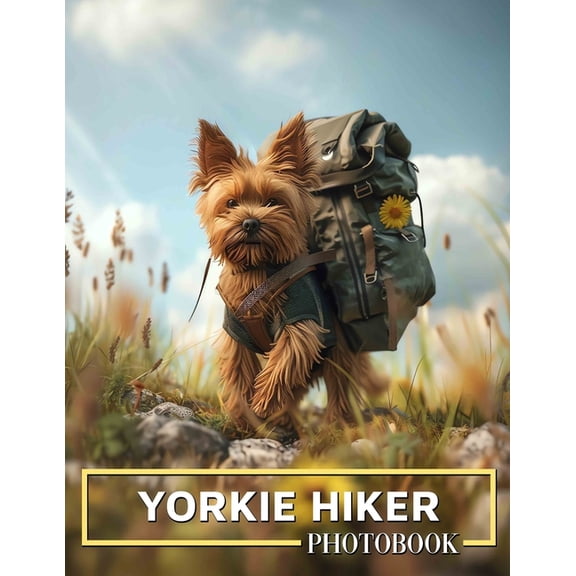 Yorkie Hiker Photo Book: Adventure Moments Featuring Yorkie Dogs: 40 Stunning Images For Dog Lovers, (Paperback)