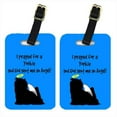 thumbnail image 1 of Yorkie Luggage Tag - 4 x 2.75 In., 1 of 1