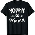 thumbnail image 1 of Yorkie Mama Shirt Yorkie Lover Owner Gifts Yorkie Dog Mom T-Shirt, 1 of 4