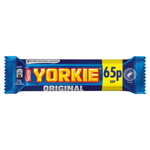 Yorkie Milk Chocolate Bar 46g (pack of 24)