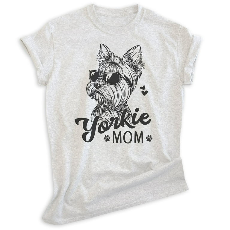 Womens Yorkshire Gifts Yorkie Mom Tee Shirts For Women Yorkie Womens Yorkshire Gifts Yorkie Mom Tee Shirts For Women Yorkie