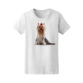 thumbnail image 1 of Yorkie Puppy Dog T-Shirt Women -Image by Shutterstock, Female x-Large, 1 of 2
