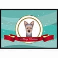 thumbnail image 1 of Yorkie Puppy Merry Christmas Door Mat, 1 of 4