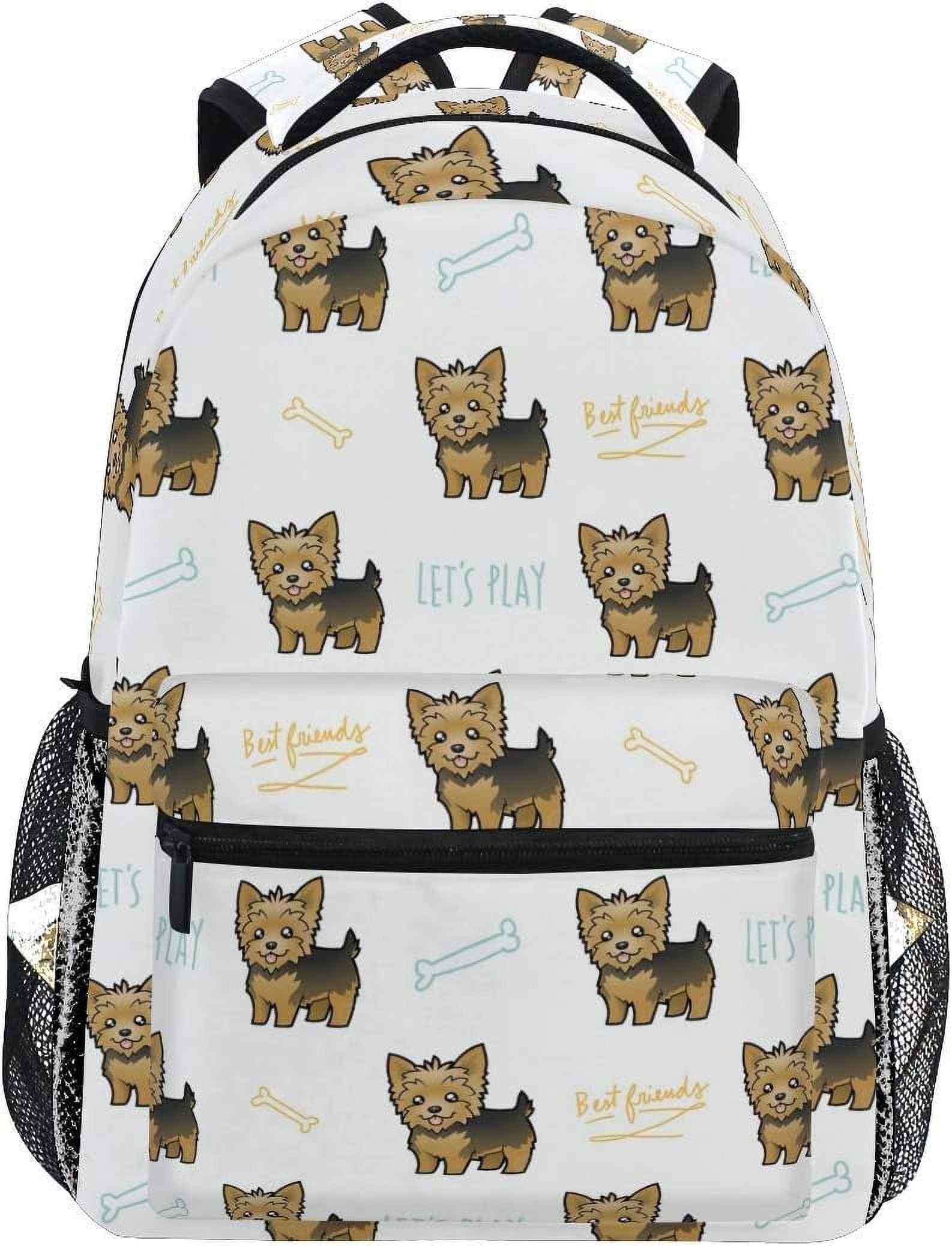 Yorkie Yorkshire Terrier Boys&Teen&Adult Backpack Office Sackpack