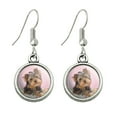 thumbnail image 1 of Yorkie Yorkshire Terrier Dog Candy Eggs Easter Novelty Dangling Drop Charm Earrings, 1 of 5