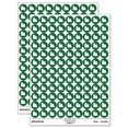thumbnail image 1 of Yorkie Yorkshire Terrier Dog Solid 200+ Round Stickers - Dark Green - Gloss Finish - 0.50" Size, 1 of 3
