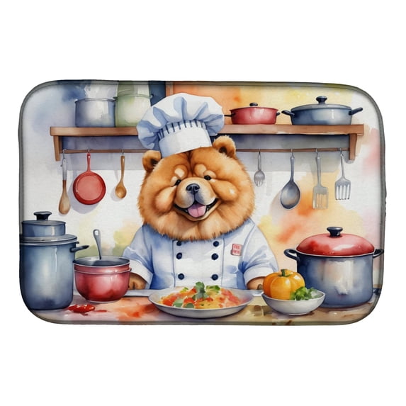 Chow Chow The Chef Dish Drying Mat 14 in x 21 in