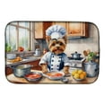 thumbnail image 1 of Yorkie Yorkshire Terrier The Chef Dish Drying Mat, 1 of 7